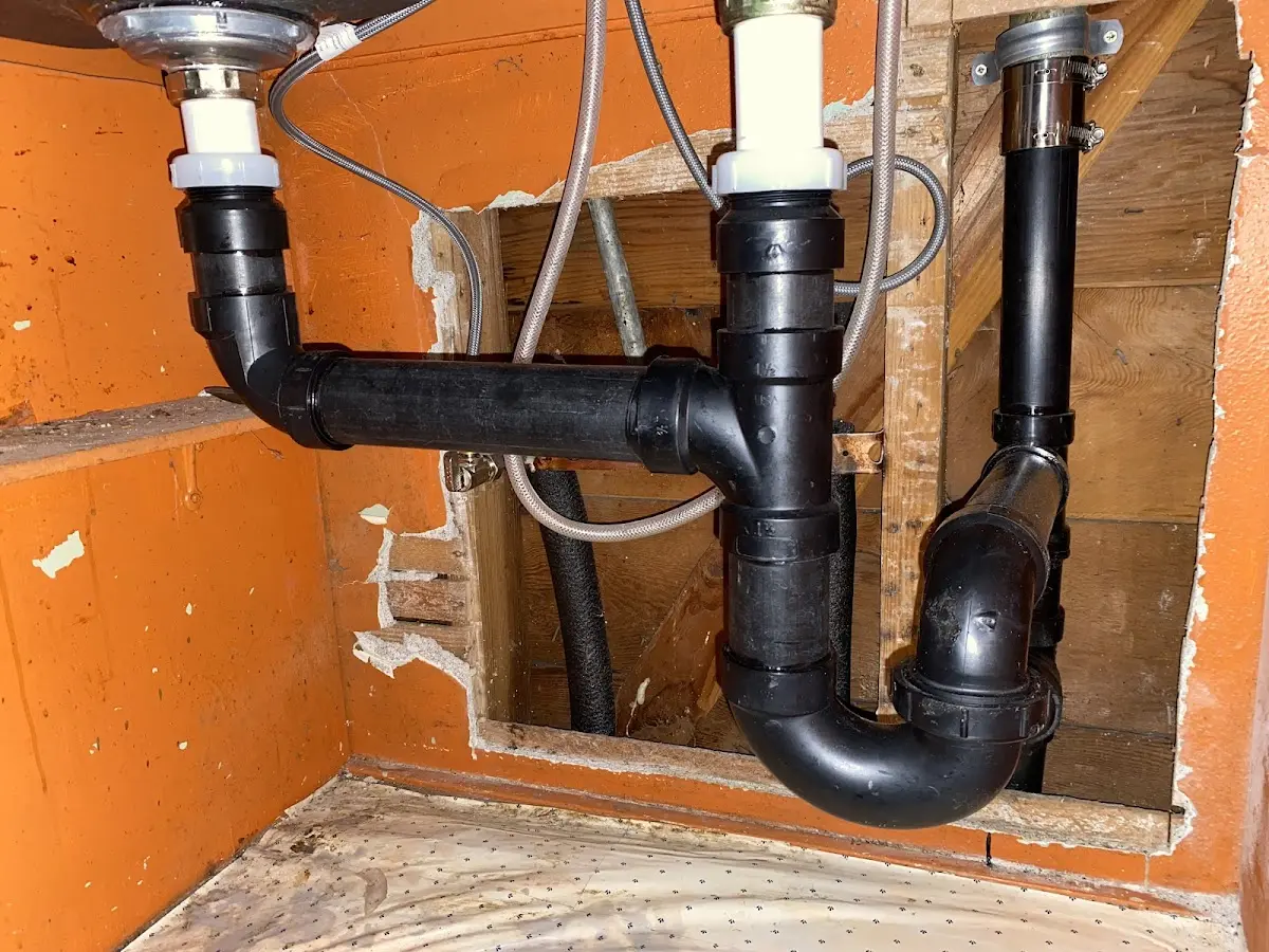 Professional Repiping Services equipment and tools on the job in Rochester